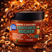 Crema proteica di arachidi Crunchy Rocher